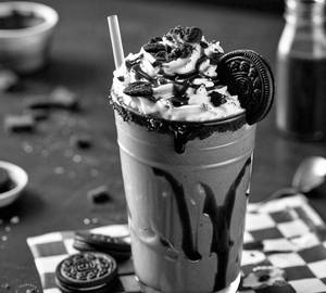 Oreo chocolate shake