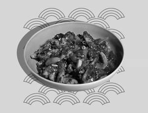 Jumbo Prawns in Black Pepper Sauce