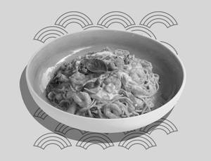 Nasi & Mee Curry Noodles Prawn