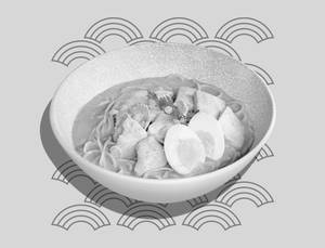 Mee Laksa Soup Chicken