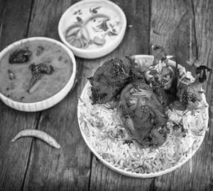 Chicken Lollipop Biriyani