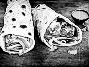 Chicken Malai Tikka Roll