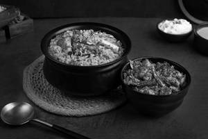 Mutton Biriyani + Kozhi Chukka