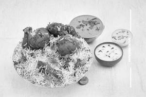 Haidrabadi chicken dum  biryani