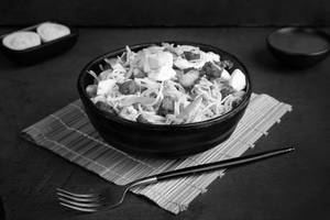 Boiled Egg Chicken Noodles