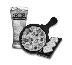 Veg Exotica Pizza + Cheese Garlic Bread + Any Mojito 