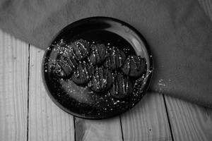 Chocolate Overload  Dark Mini Pancakes(8 Pieces)