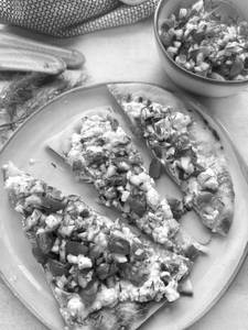 Oven Roasted Bell Pepper Red Feta