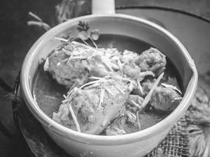 Chicken Dhaniya Adhraki