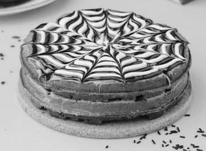 Death By Chocolate Waffle Cake (double  Layer)