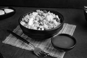 Boiled Egg Chicken Fried Rice