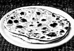 Tandoori aloo pyaz paratha