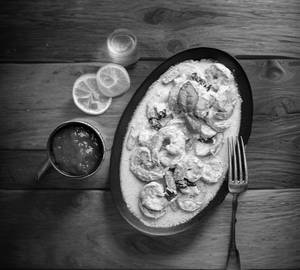 Butter prawns