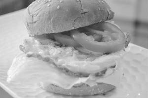 Tandoori Egg Burger