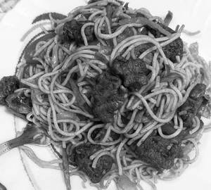 Mutton Hakka Noodles
