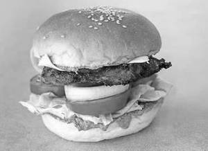Seekh Kabab Burger