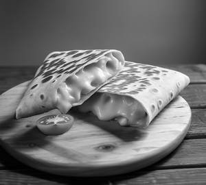 Paneer cheese wrap
