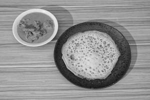 Appam(3)+malabar Chicken Curry