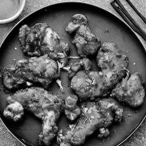 Garlic Pepper Chicken Dry