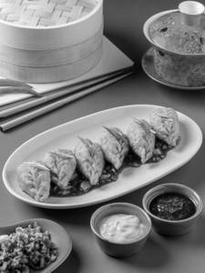 Veg Fried Schezwan Momo