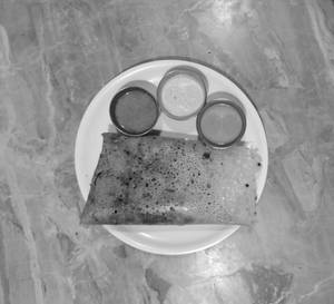 Onion rava roast dosa