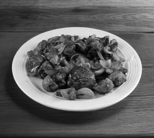 Mushroom chilli dry