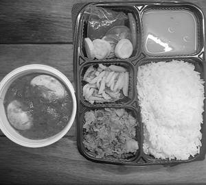 Special egg thali