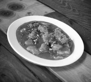 Hot garlic chicken gravy [8 pieces]