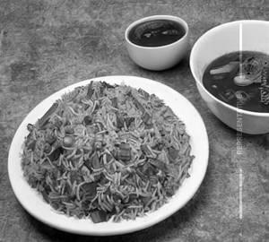 Veg Manchurian Fried Rice