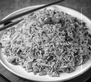 Schezwan fried rice veg