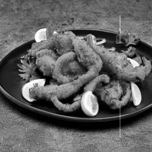 Battered calamari
