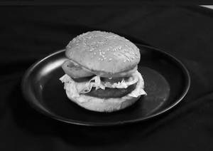 Aloo tikki supreme burger