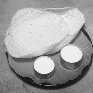 2 Appam With Coconut Milk