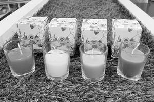 Votive Single Glass Candle