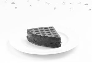 Belgian Chocolate Dark Waffle