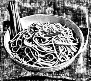 Schezwan noodles veg
