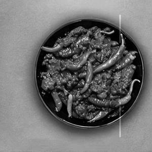 Beef chilli fry