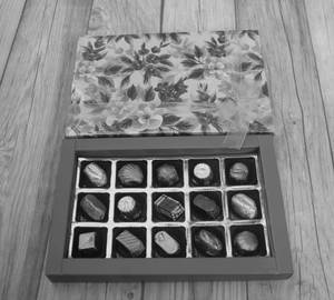 Green Printed 15 Cavity [ Assorted Chocolate ]