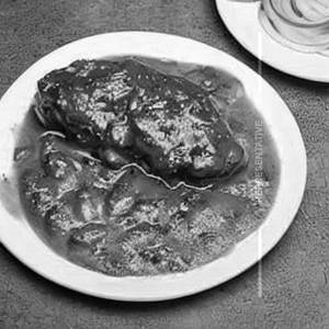 Chicken Steak in Mushroom Sauce