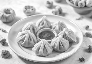 Mushroom Momos 6pcs