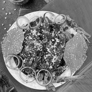 Nandu Andhra Pepper Fry (whole Crab)