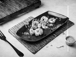 Prawns Butter Garlic Fry