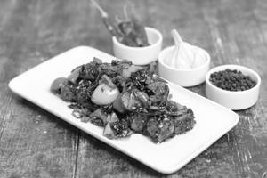 Paneer Burnt Chilli