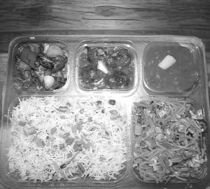 Paneer Chilly, Veg Chowmin, Veg Fried Rice