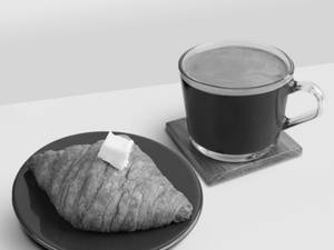 Americano (R) + Butter Croissant