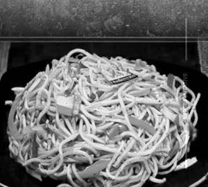 Paneer noodles