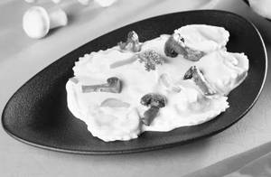 Ravioli In Creamy Sauce