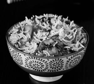 Mushroom Fried Rice
