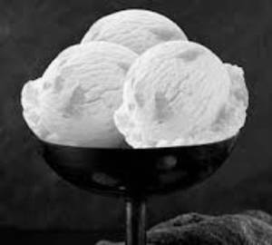 Litchi ice cream