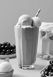 Blackcurrant Milkshake